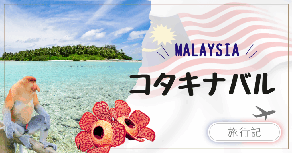 子連れマレーシア国内旅行｜コタキナバル｜テングザルとラフレシアを観察するジャングル探検