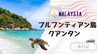 子連れマレーシア国内旅行｜プルフンティアン島でウミガメと泳ぎ、クアンタンで子ガメ放流体験